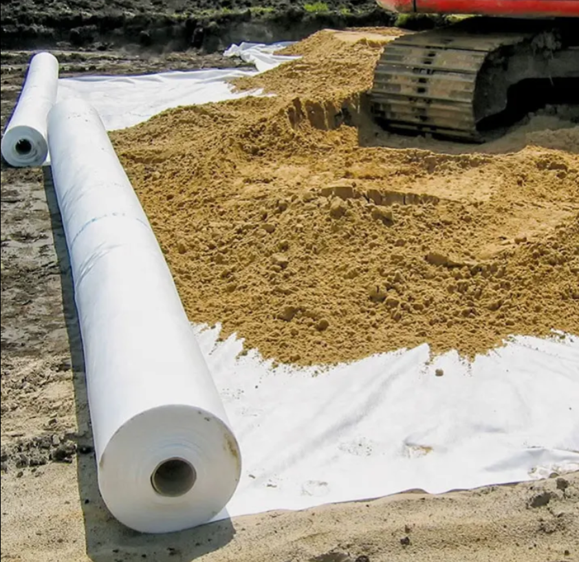 Non-Woven Road Pavement Filament Geotextile Industrial Design Made Of PP & PET Competitive Price