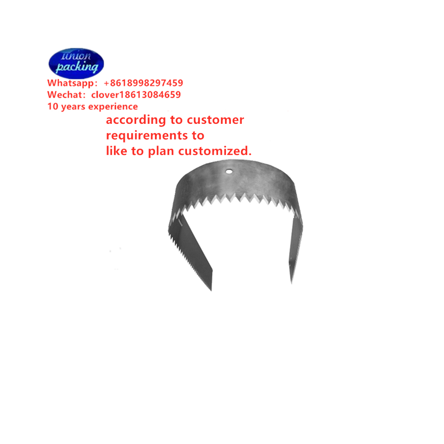 HSS packing machine cutter serrated knife packaging blades