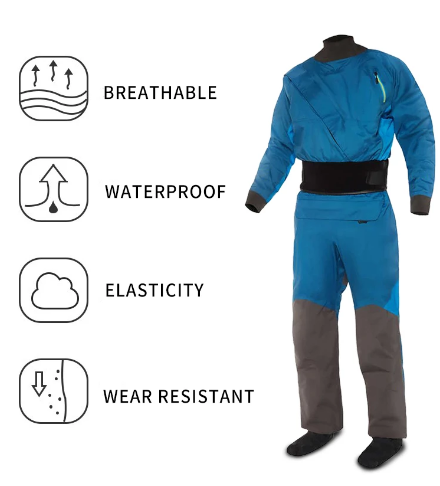 Promotional High Quality Women Quick Dry suit  Waterproof Breathable Long Sleeve Plus Size Comfortable Drysuit