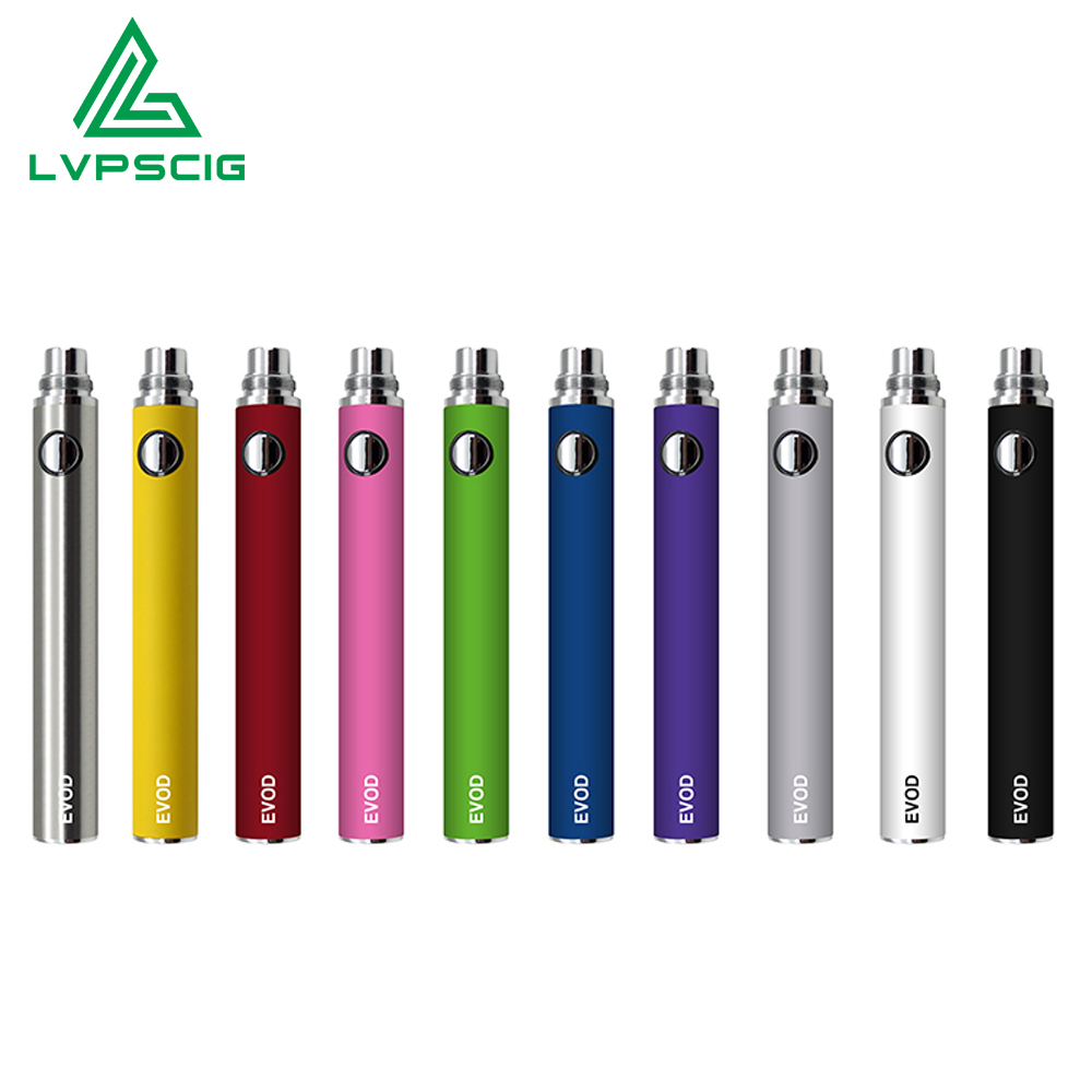 650 мАч 900 мАч 1100 мАч 1300 мАч EVOD Ego 510 батарея смешанные цвета micro USB зарядка Предварительный нагрев vape батареи