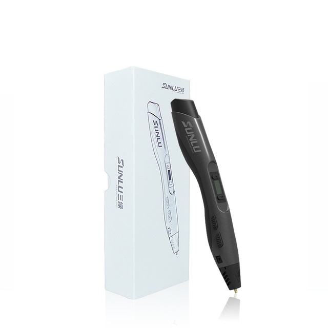 Eco-friendly design precise extrusion plastic digital pen 3d print with free fingertip PCL filament kids 3d toy printing pen