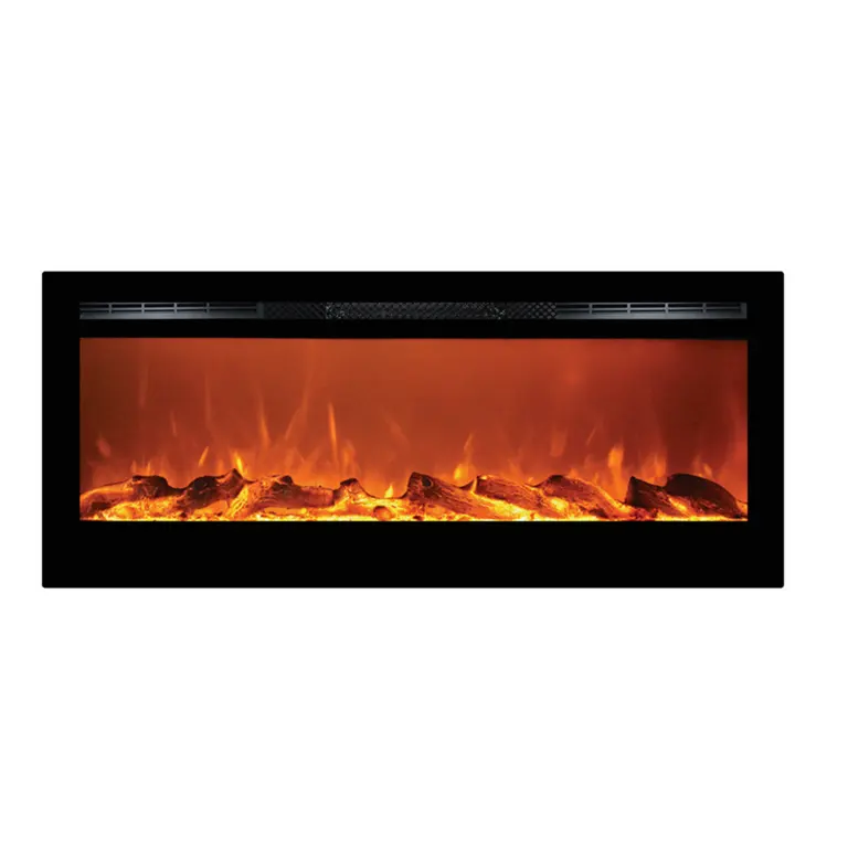 50" Build-in / Wall Mounted electric artificial fireplace with LED flame