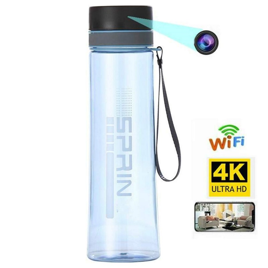 2021 New Design 1080P Full HD Cup Hidden Sexy Photo Camera security Systems Handgrip Disguised Wifi Water Bottle Spy Camera