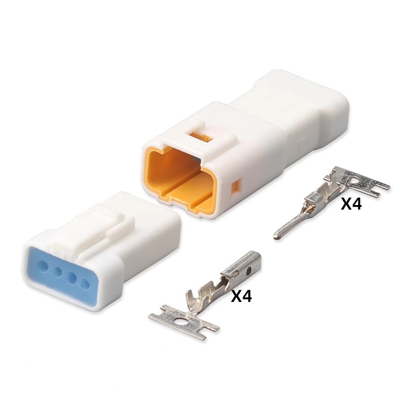 5 sets 4 Pin JST JWPF type Automotive Waterproof Cable Connector Male or Female Butt Plug 04R-JWPF-VSLE-S 04T-JWPF-VSLE-S