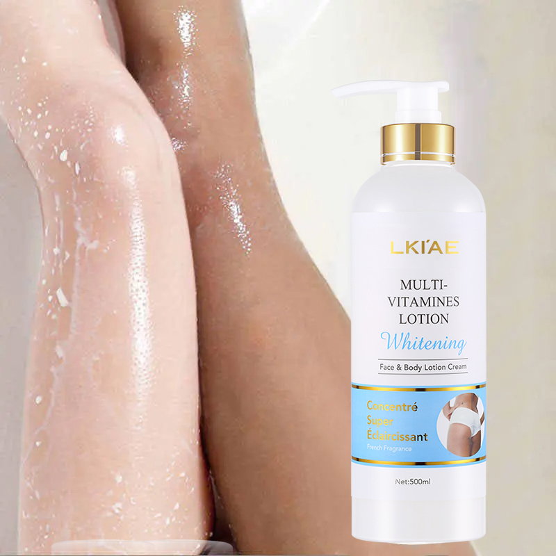 Wholesale Men Lightening Body Creams Whiting Natural Whitening Multi-Vitamines Body Lotion For Black Skin