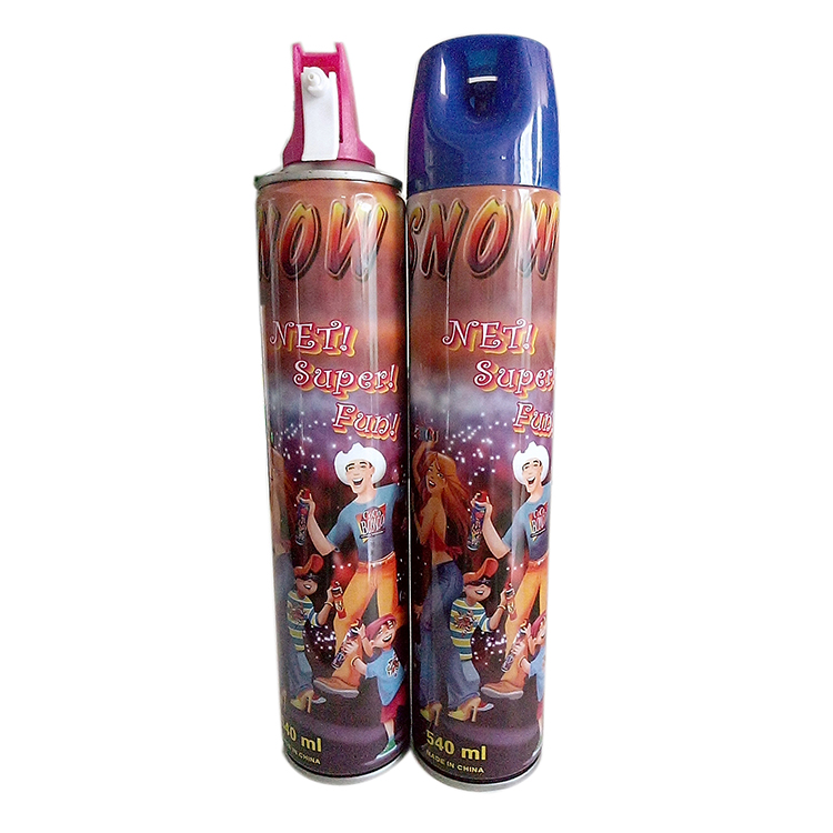 Colored Party Foam Fake Artificial Snow Spray for Festival