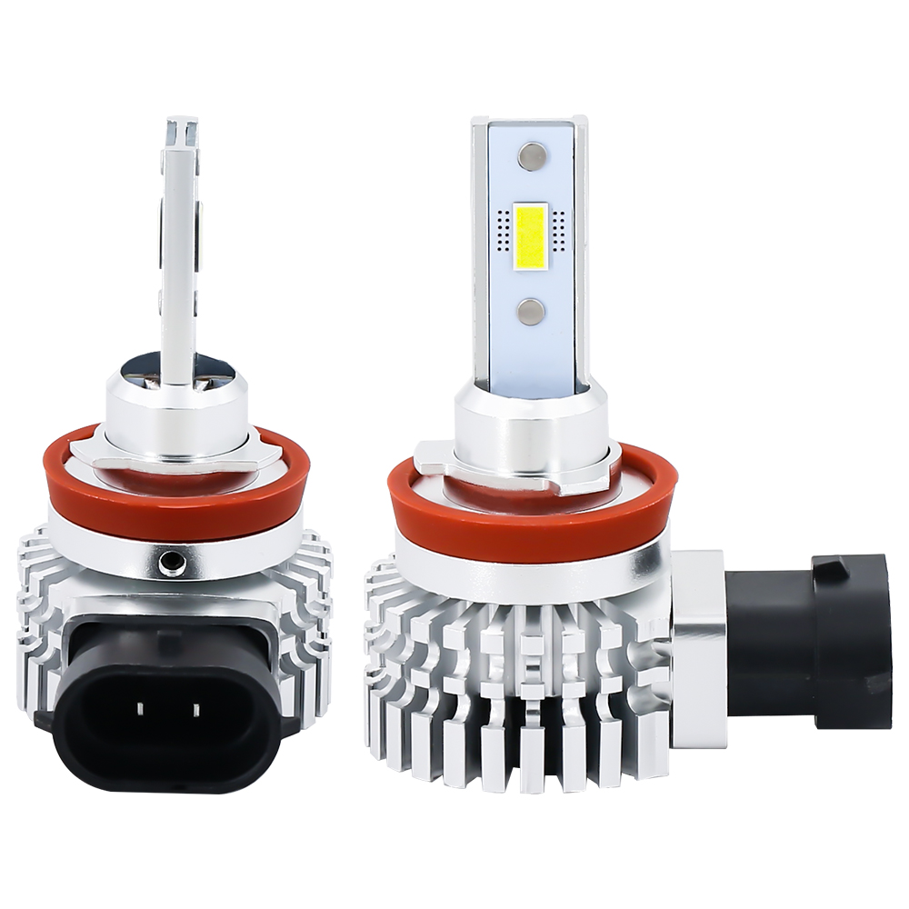 Высокая мощность 10-30 в H8 светодиодные противотуманные фары H11 2SMD 3570 автомобильные белые лампы Противотуманные фары SJ282-H8