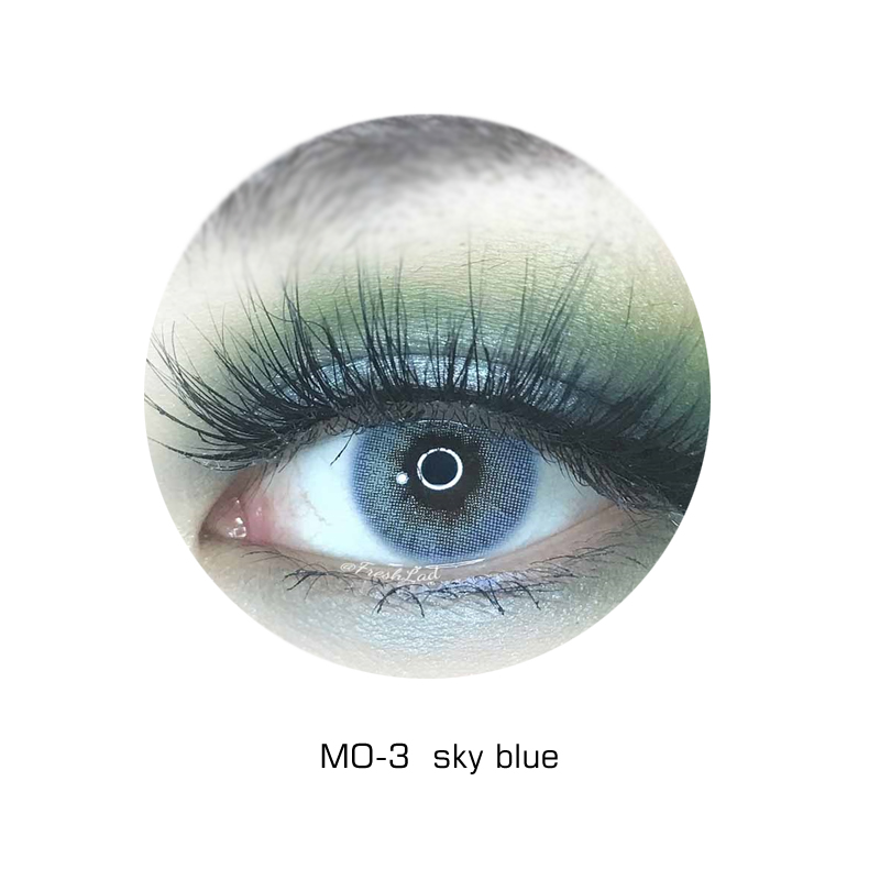 Контактные линзы MO Lens mi Cilcle для глаз, косметические контактные линзы, фабричные цветные контактные линзы