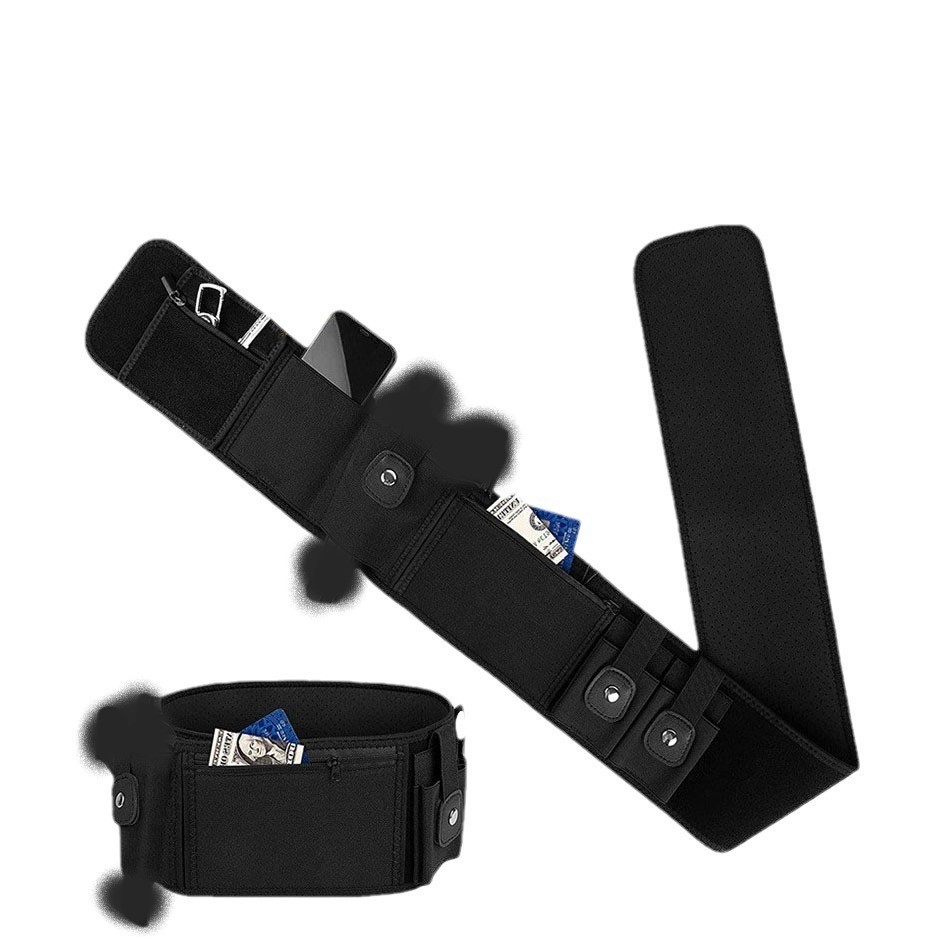 Multifunctional Universal Left and Right Stealth Double Holster Breathable Belt