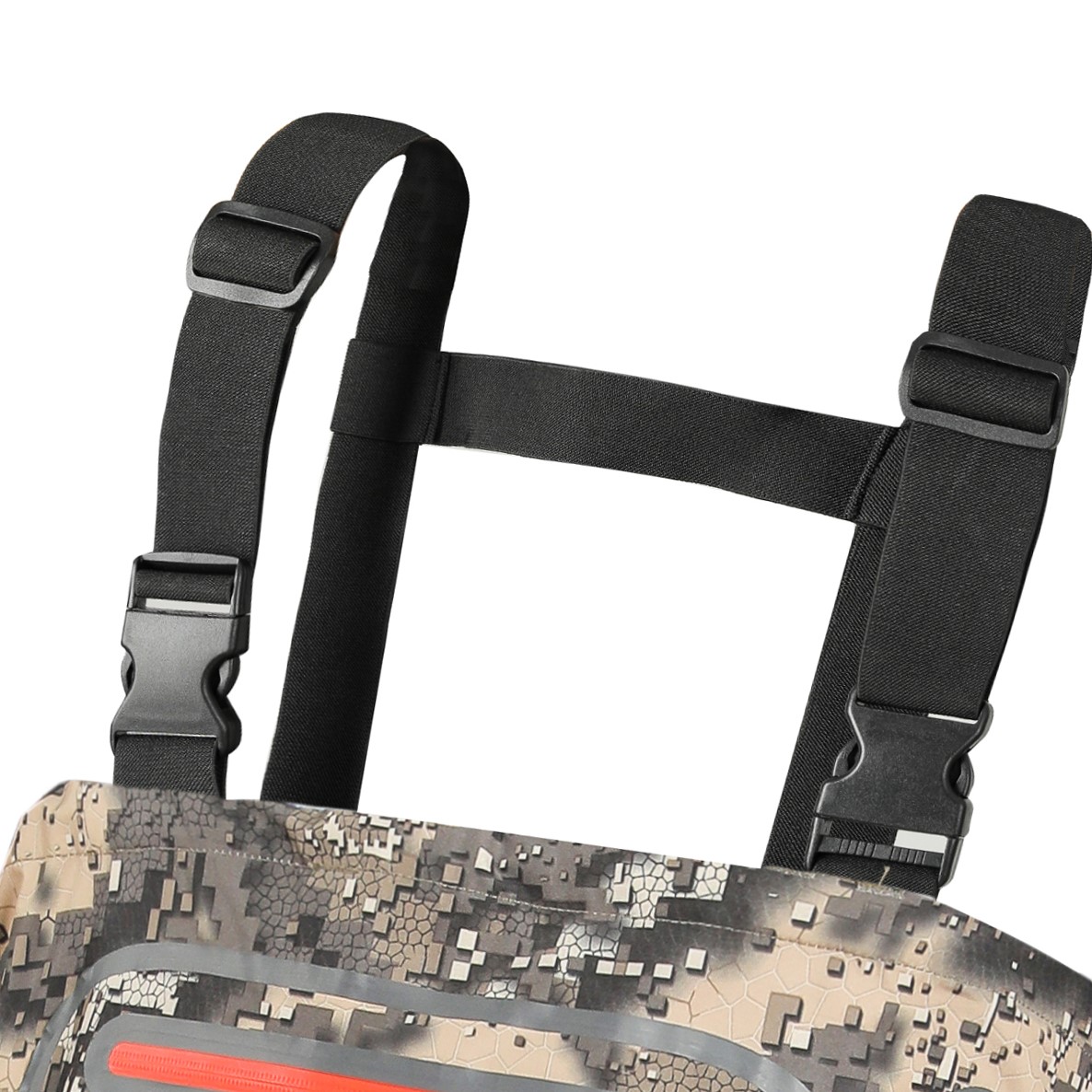 BSCW003 Super quality fly fishing chest waders fashionable with camo. design high-quality fly fishing chest waders