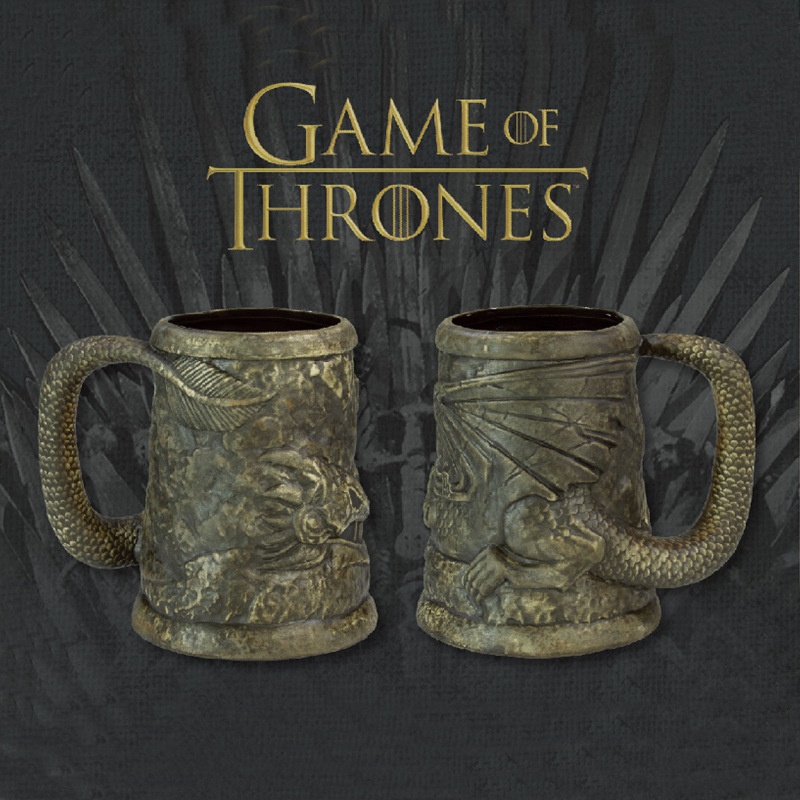 New Design Multi Colour House Lannister Ceramic Stein Beer Mug Game of Thrones Beer Ceramic Mug