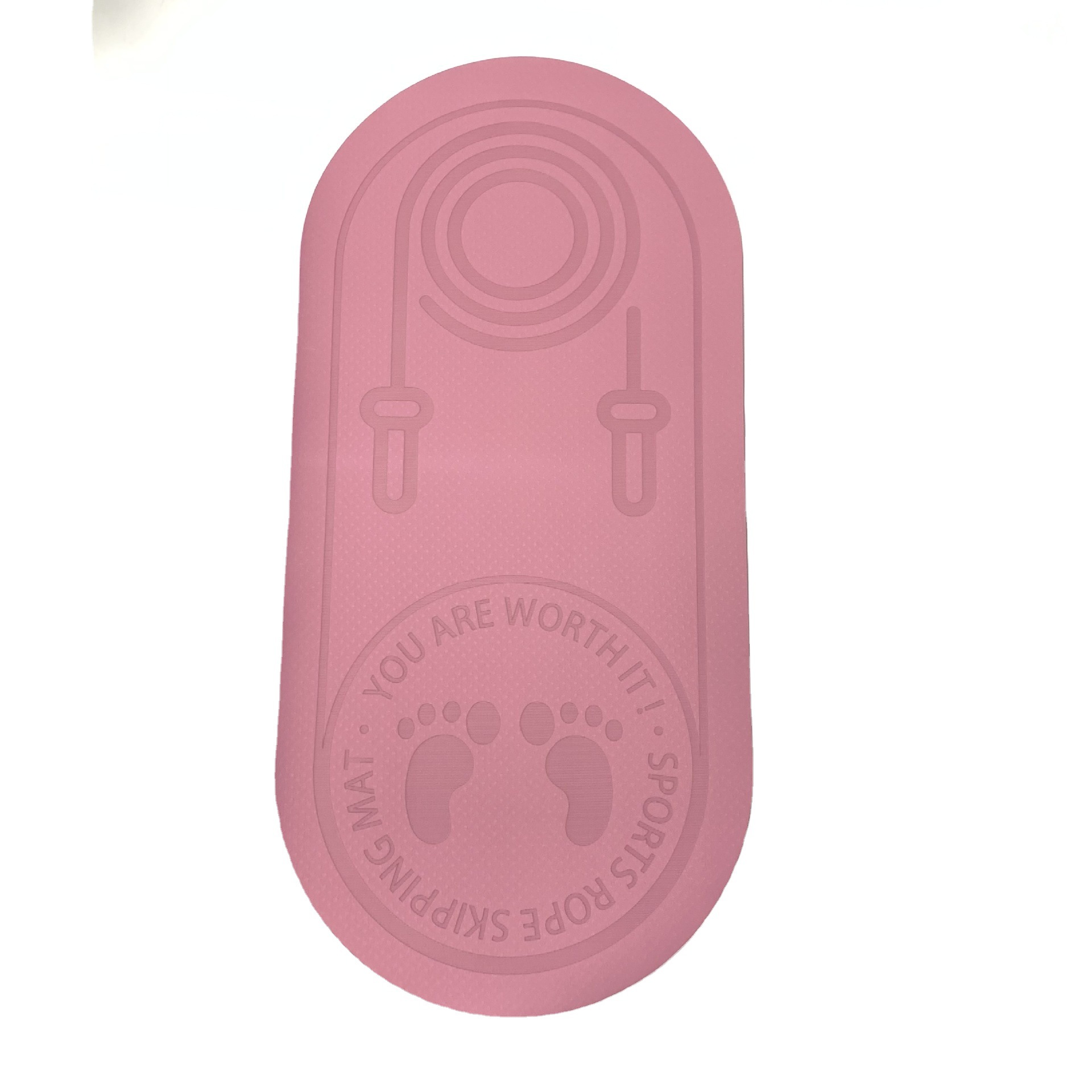 Thick Durable Jump Rope Mat for Absorbing Shock During Workout