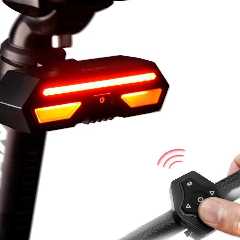 EasyDo Waterproof Bicycle Turn Signal Light Smart Bike Tail Light Bike Brake Light