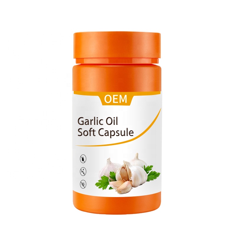 OEM Free samples Diet Supplement Vegetarian Fermented black Garlic Soft Capsules