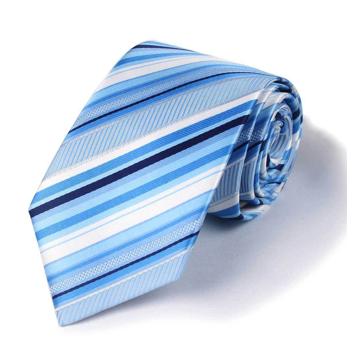 New type 7cm business suit hand-made polyester silk tie