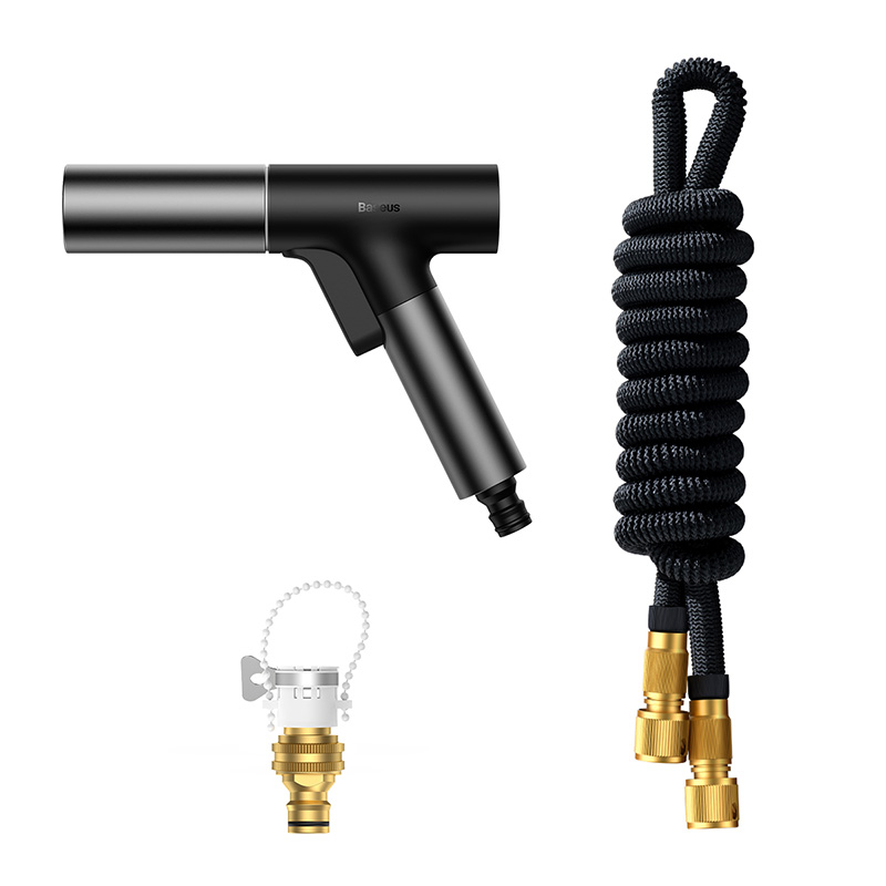 Baseus Car Wash Spray High Pressure 7.5m Washer Water Gun Garden Hose Nozzle Spray Cleaning Tools
