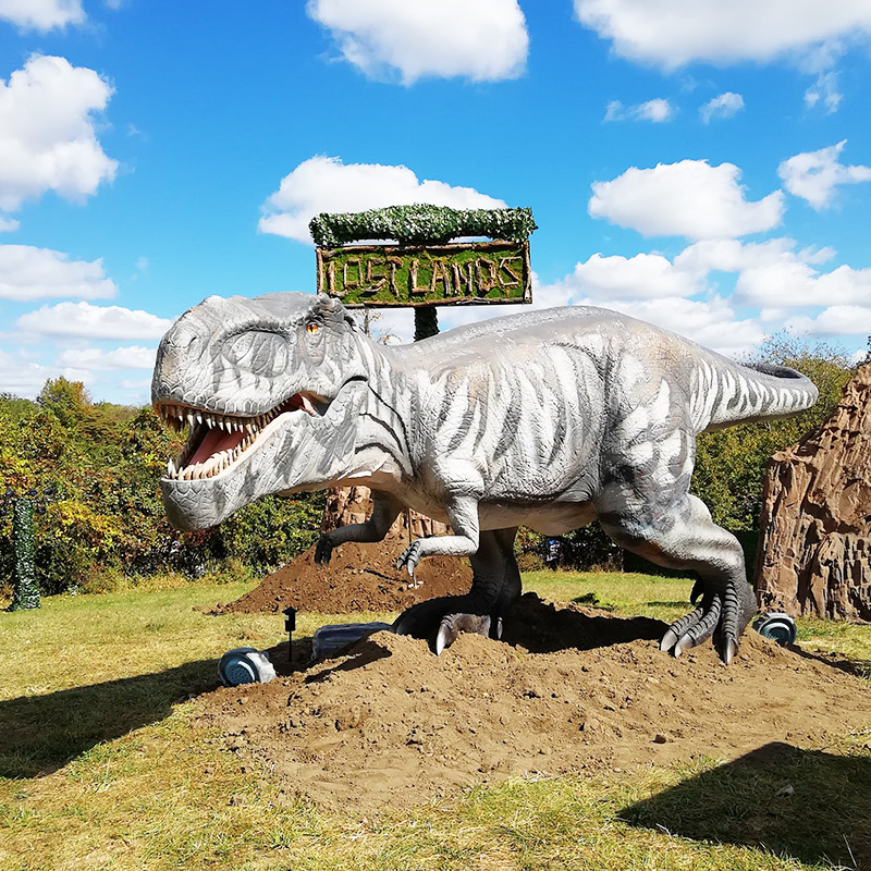 Jurassic theme park animatronic dinosaur remote control t rex