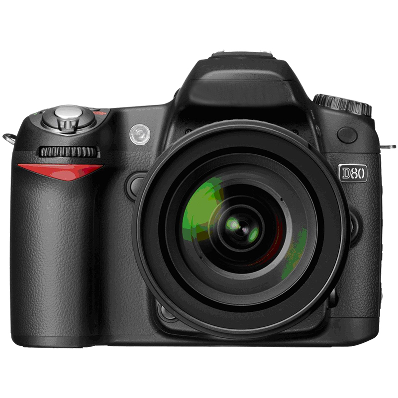Оригинальная модель камеры D80 с NIKKOR 18-55 Объектив зарядное устройство плечевой ремень цифровая камера d80