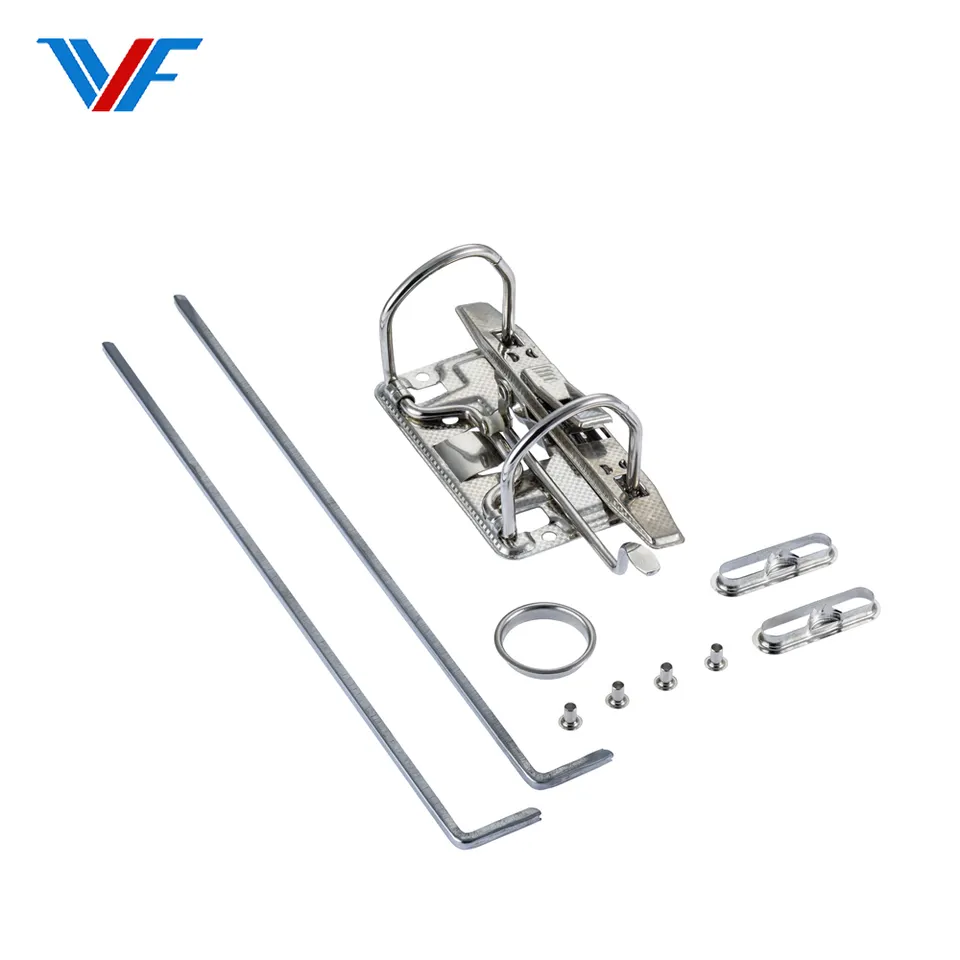 Best Quality Control Metal Fasteners File Folder Accesorios Mechanism Binder Clips Lever Arch File Metal Clip For Sale