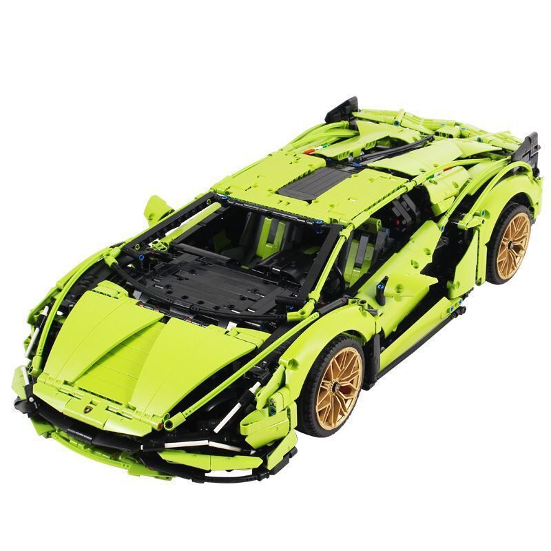 Technic 1:8 37 3696 Pcs Super Sports Car 81996 Building Blocks Car Model Toy Supercar Racing World Famous Sports Car Model