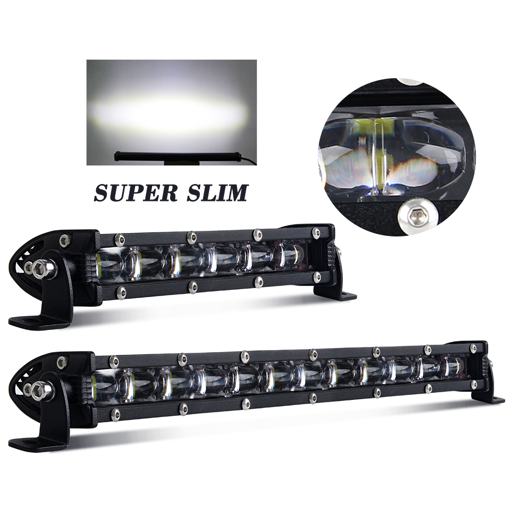 Авто 6D Offroad Вождение автомобиля свет бар Led, ATV UTV 8 "14" 20 "32" 50 "дюймов Аврора автомобиль Барре 4X4 грузовик свет бар