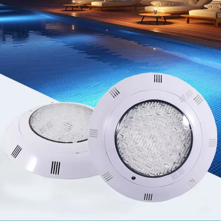 RGB fountain swimming pool wall lamp 12 watt 24 volt led underwater pool light ip68 pool lighting