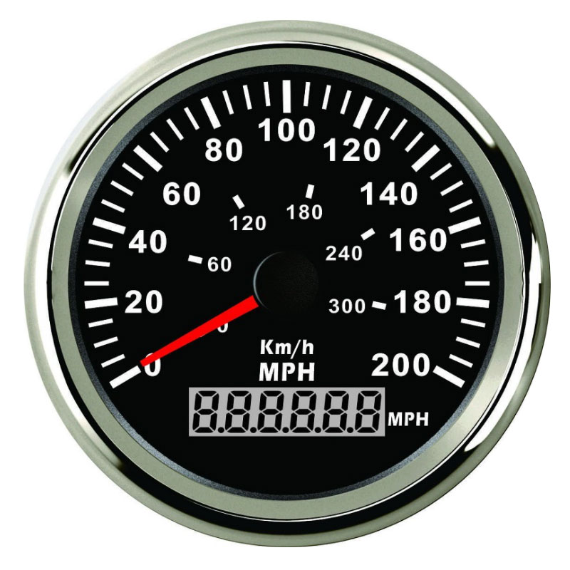 2022 универсальный для 9-32 в пост GPS цифровой спидометров 200MPH