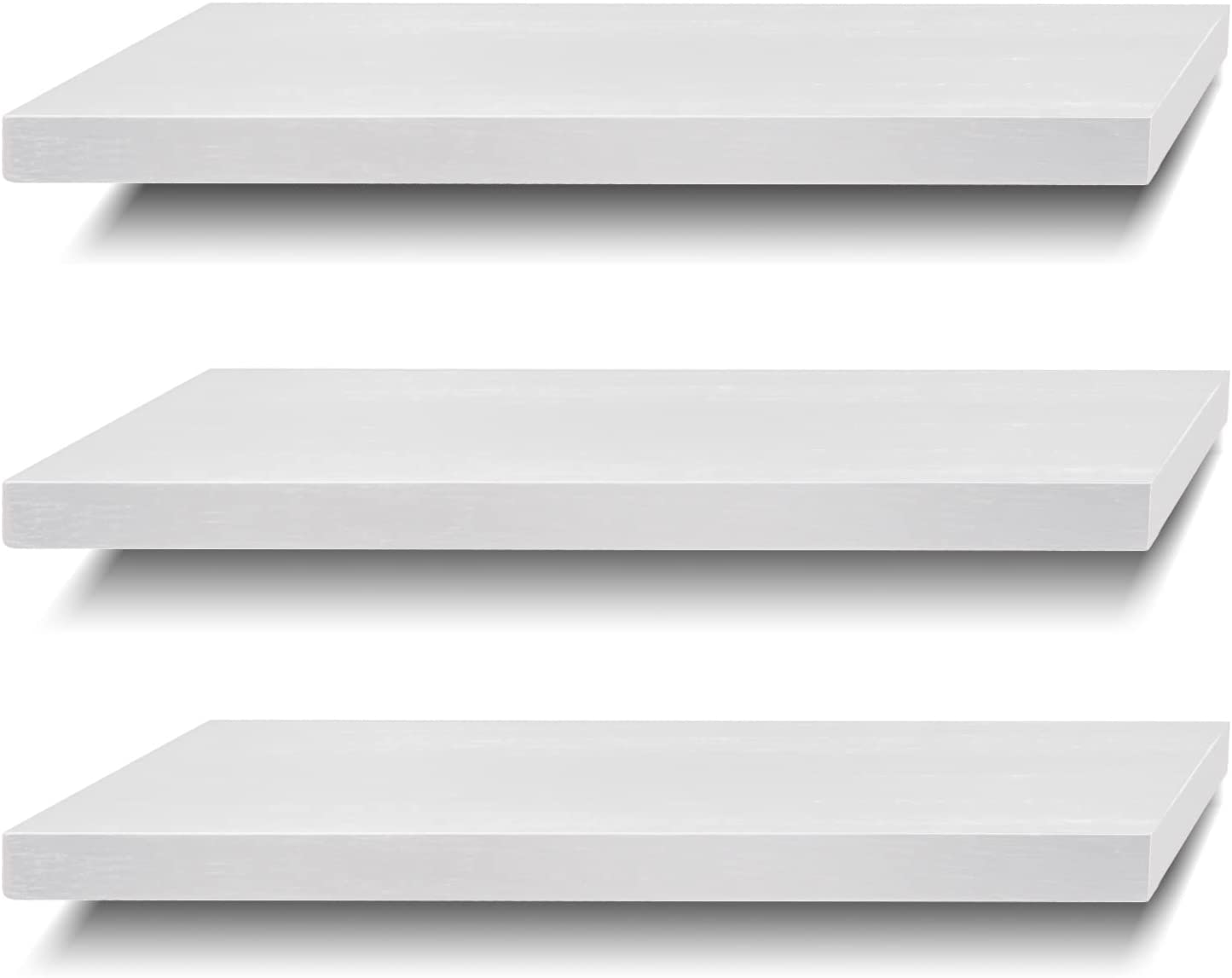 Floating Shelves, Decor Wall Mounted Shelves Set of 3 , Hanging Shelves For Bathroom/Living Room/Bedroom/Kitchen Decor