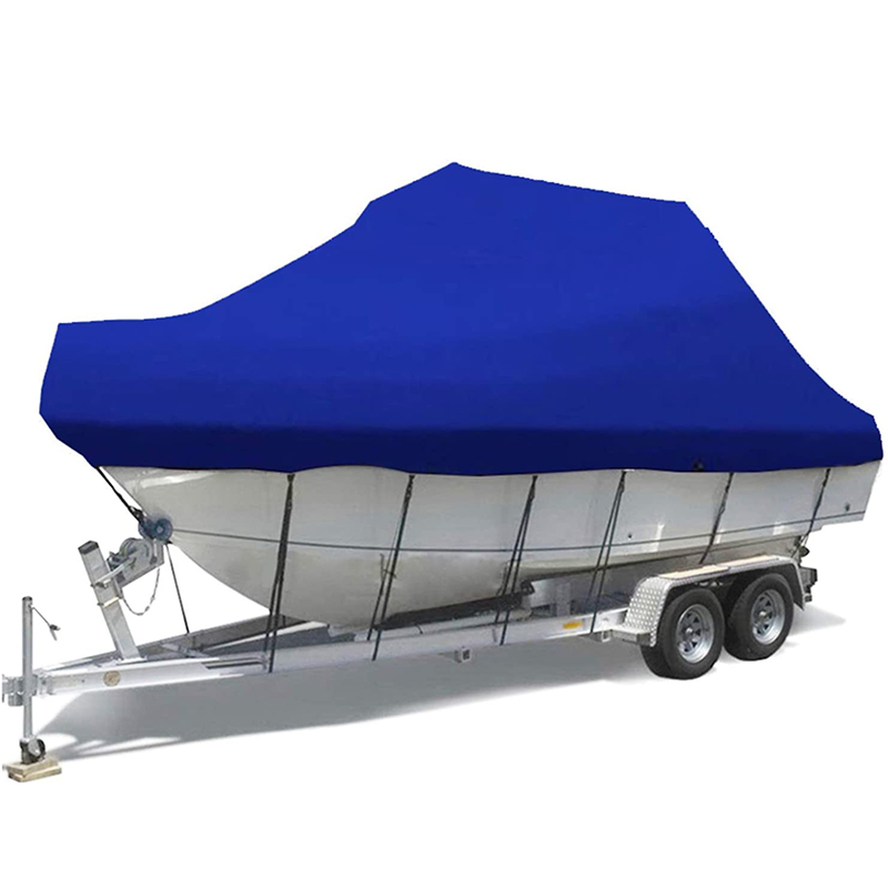 Waterproof, Snow, Dust Protection And UV Resistant Fiberglass Boat Yacht Cover
