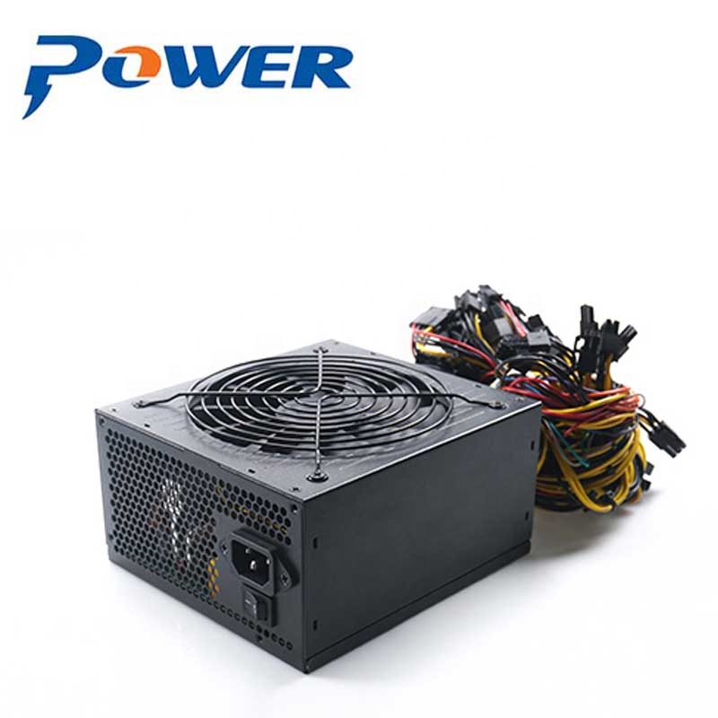High quality desktop power supply 1600w computer gaming psu for gpu mining rig