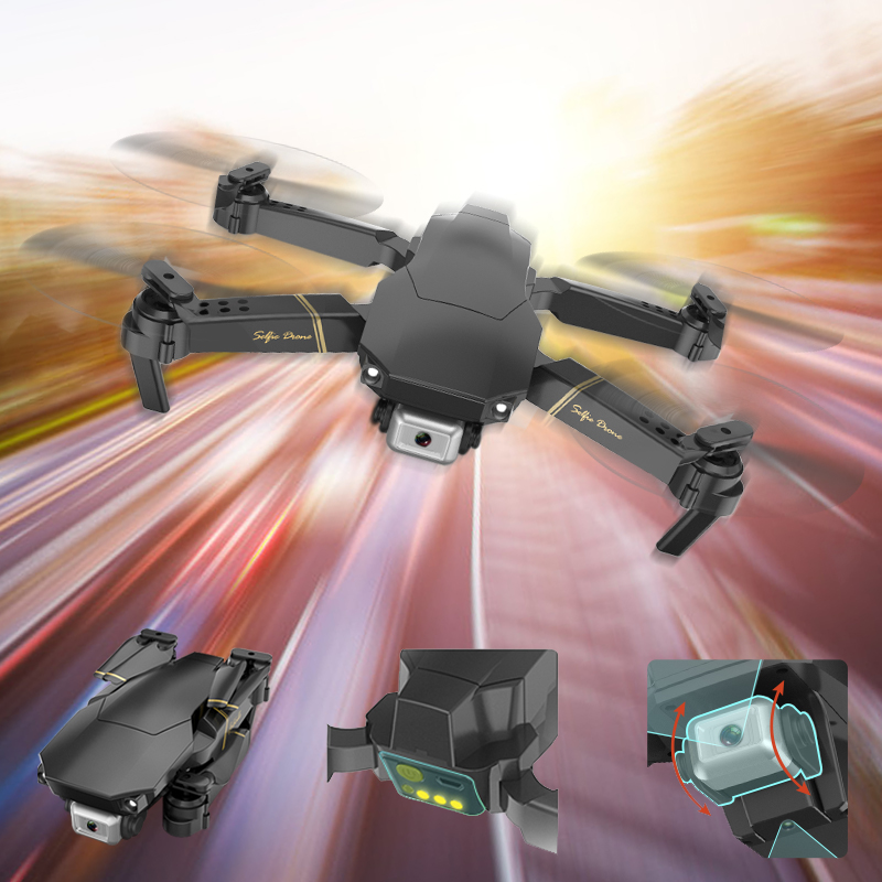 Бесщеточный двигатель для квадрокоптера gd89 drone 4k с инфракрасной камерой обход препятствий HD WiFi 4k fpv электрический Дрон