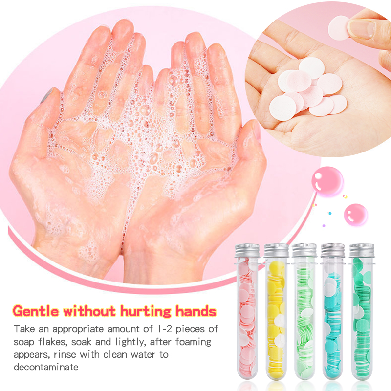 Guangzhou Factory OEM Manufacturer Customize Portable Travel Disposable Kids Hand Wash Sheets Mini Paper Soap