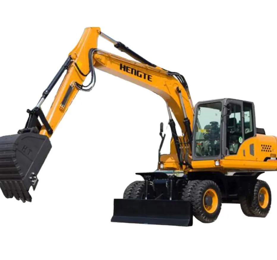 Колесный экскаватор HT155W HENGTE 15ton колесный экскаватор