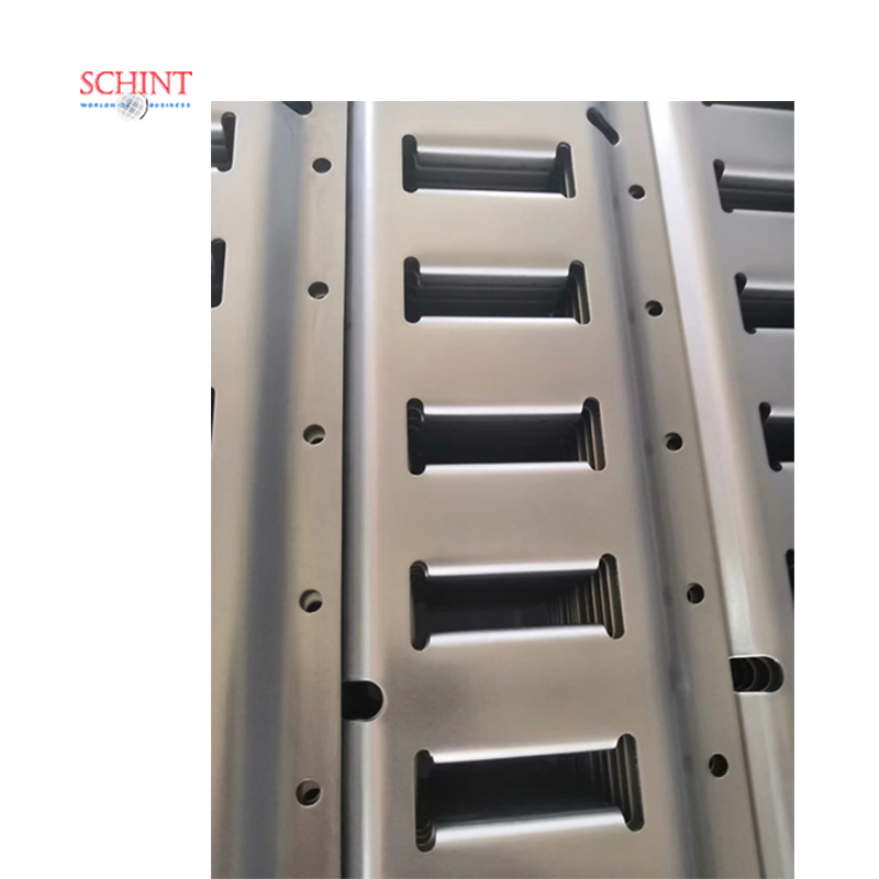 Cargo Control Parts Lashing Rail with Offset Lashing Rings Mounted on Truck Floor