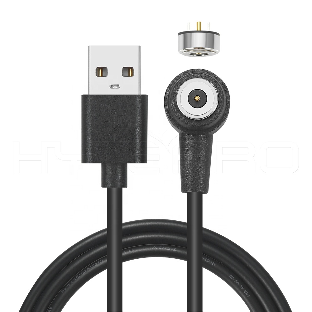 USB DC 2 pogo pin 12 в зарядное устройство магнитный разъем никелированный Кабель зарядного устройства