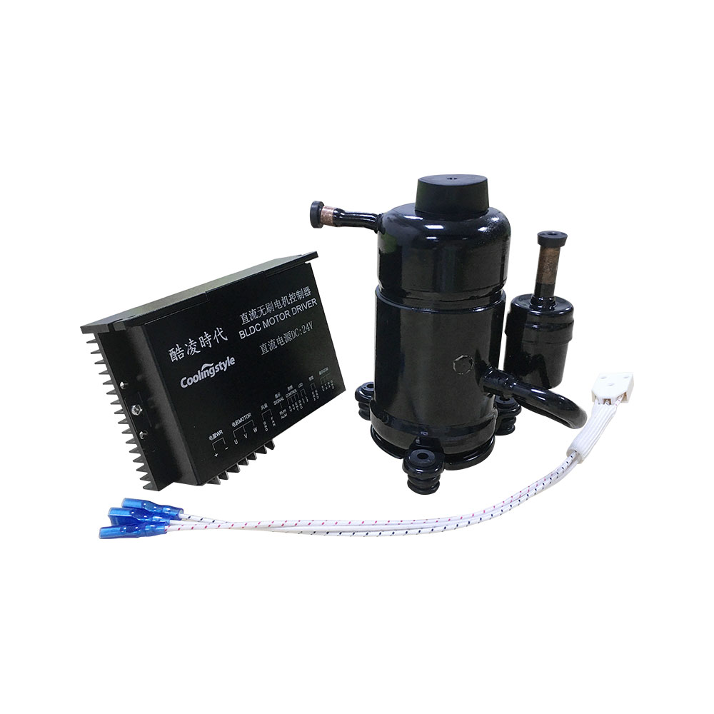 Запчасти охлаждения Coolingstyle 24V микро двойной ротор герметичный роторный компрессор