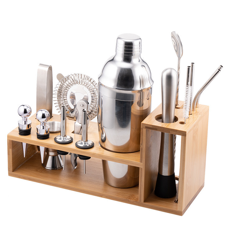 Hot sell High corrosion resistance Bartender Professional Bartender Kit Home Bar Tools Set Bar Accessories