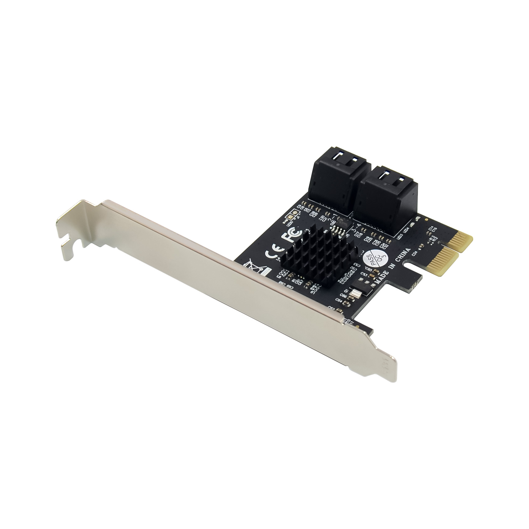 Sunweit Factory PCIe на 4SATA PCI Express на SATA3.0 4 порта SATA PCIe SATA адаптер Riser Cad