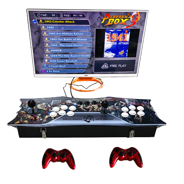 Pandora's box 7 3d-аркадная игровая портативная игровая консоль 3188 в 1 Ретро Классическая аркадная консоль pandora 3d Джойстик для продажи