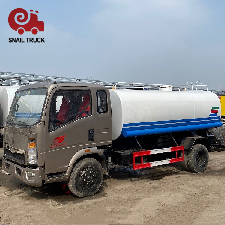 Sinotruk HOWO 6 колес 5000 литров б/у грузовик с резервуаром для воды, цена