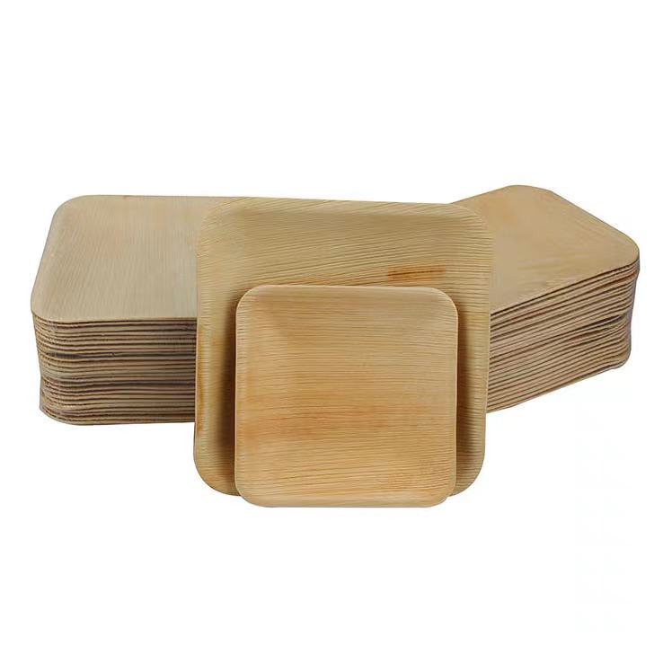 Hot sell in USA 25 Palm Leaf Plates bamboo plate bamboo plates