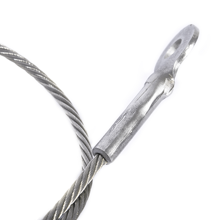 Factory Direct Sale 7x7 1.2mm Sling Bag Steel Tower Crane Wire Rope Sling Sleeve Wire Rope Slings