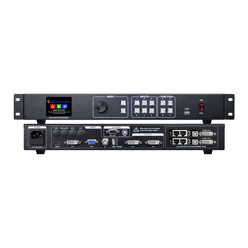 AMS-MVP300 P2 P2.5 P3.91 P4 P4.81 P5 P6 P8 P10 крытый наружный полноцветный rgb светодиодный дисплей видео процессор с Star msd300