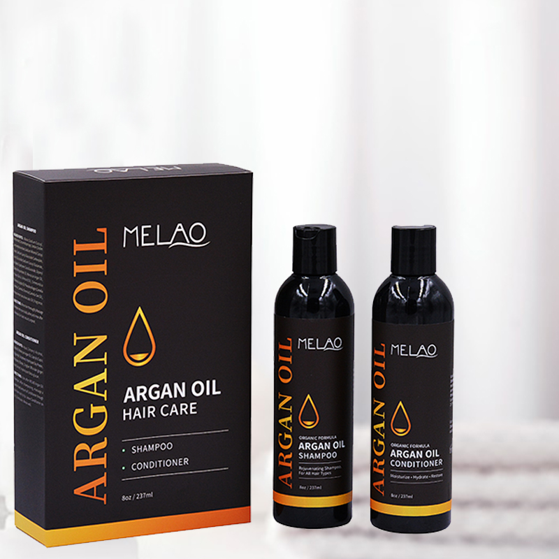 Wholesale Natural Clear Hair Shampoo and Conditioner Kit Set Private Label OEM ODM