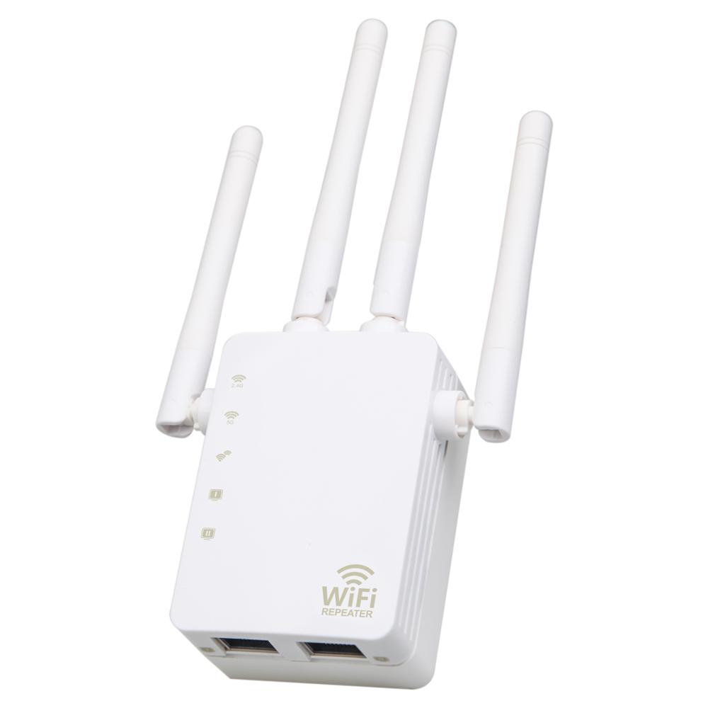 1200 Мбит/с Wi-Fi ретранслятор 2,4 ГГц и 5,8 ГГц частота длинный диапазон сети двухдиапазонный усилитель сигнала маршрутизатор расширитель