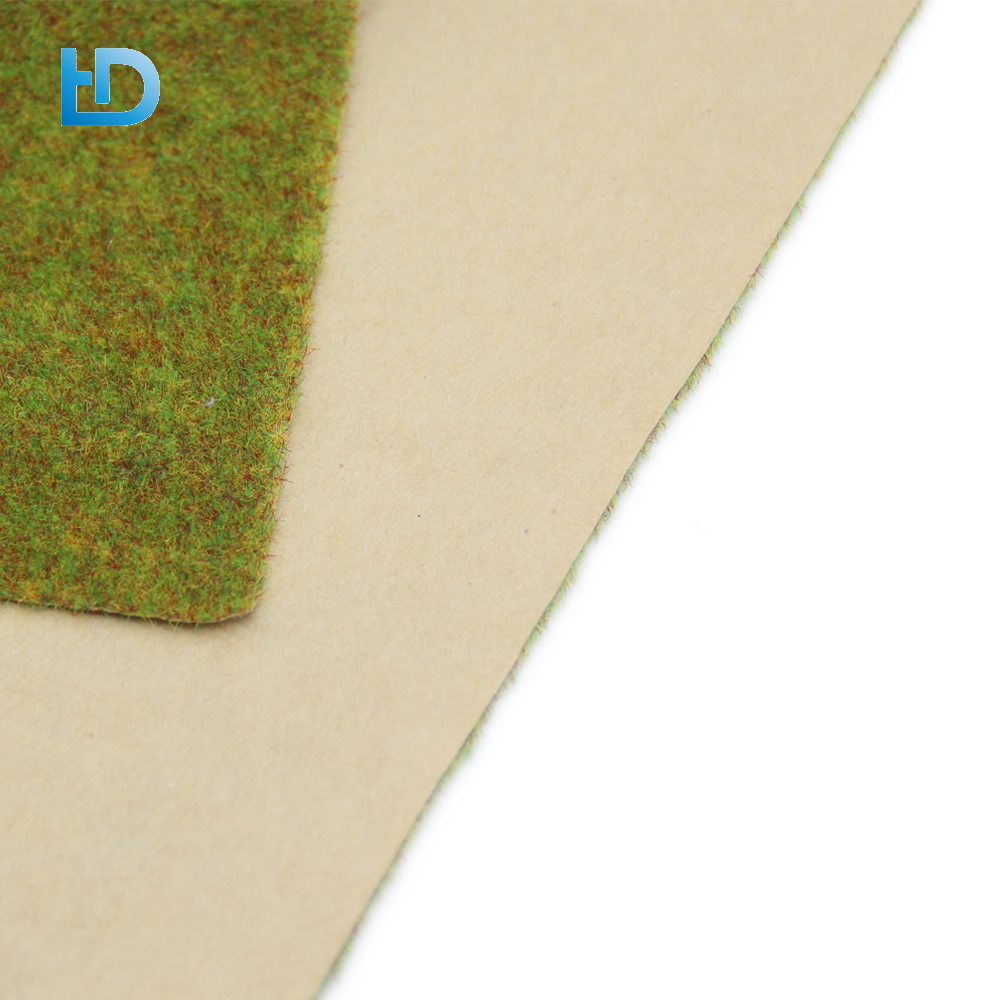 Easy to wash wear resistant flocking non-woven carpet