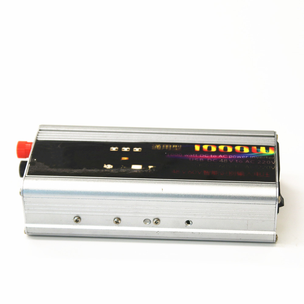 Usb Inverter Power Inverter 1000W Modified Sine Wave Inverter DC 12V/24V Dual Input to AC 220V