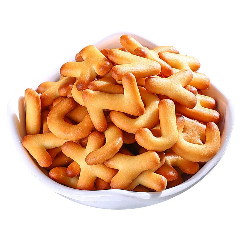 Snack Food Wholesale children's fun Learning cookies Arabic numeral 123 shaped cookies