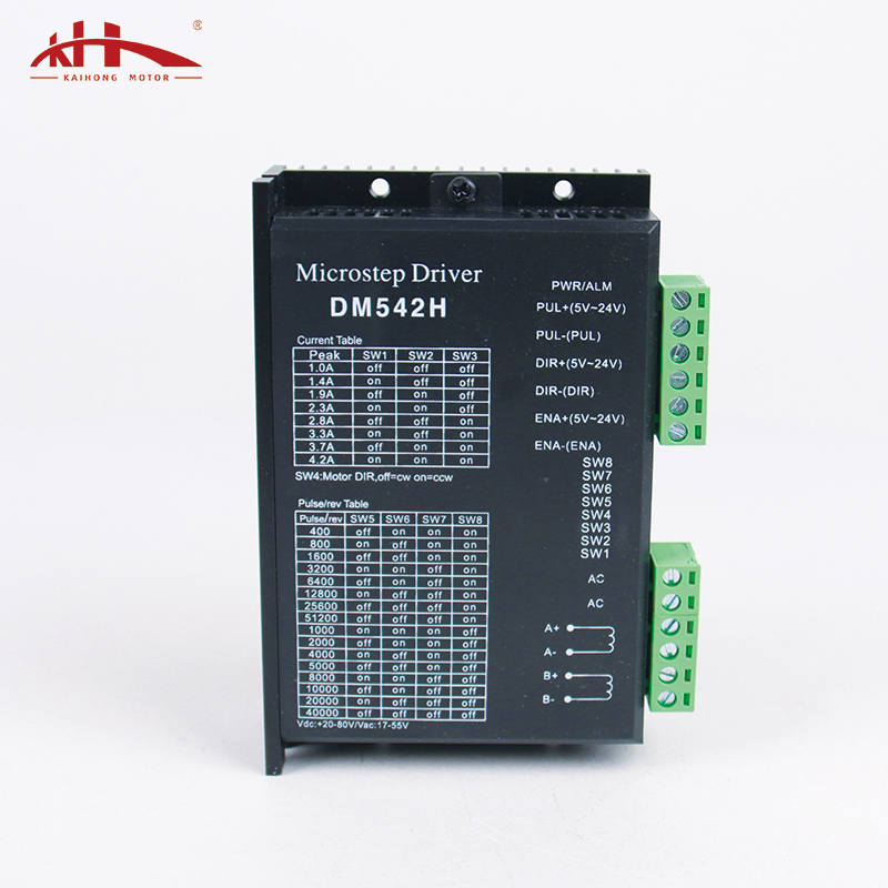 Kaihong 2-фазный цифровой VDC 20-80 VAC 17V-55V DM542 DM542H шаговый двигатель для Nema 23 шаговый двигатель