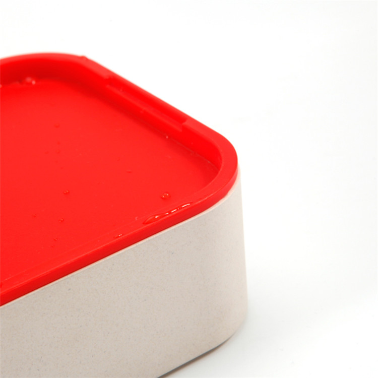 Wholesale eco friendly sustainable bio degradable plastic bento box sublimation blanks lunch box